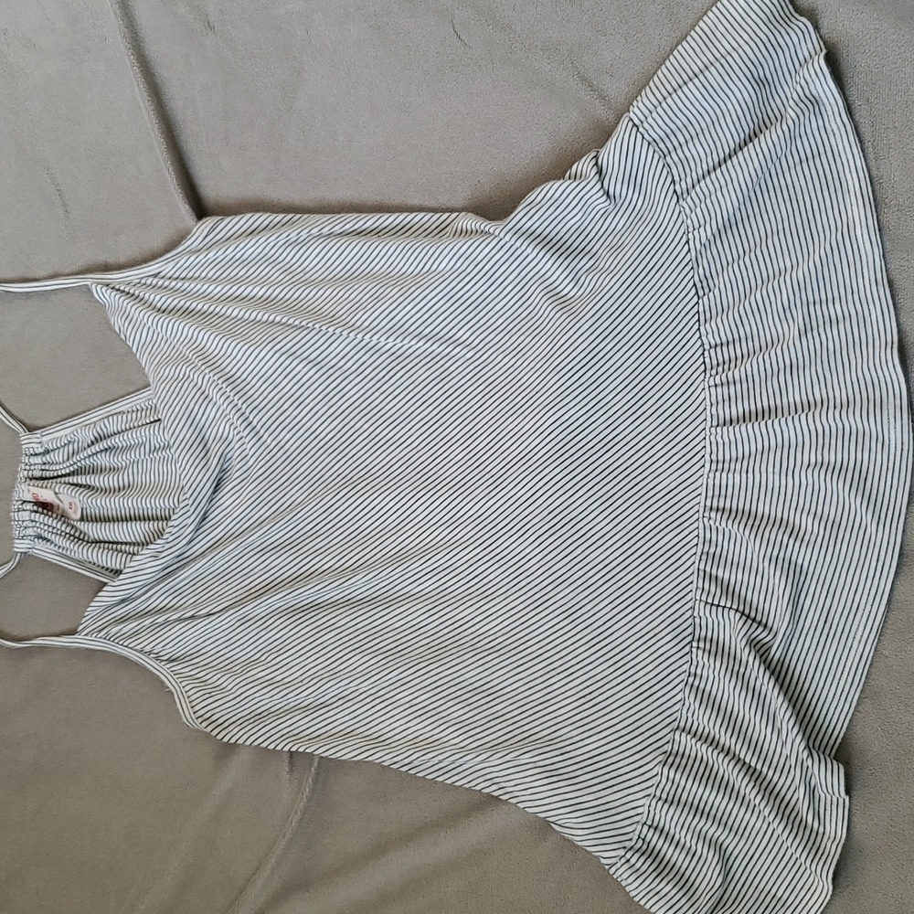 Womens striped tank top